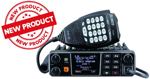 News from Alinco - The Alinco DR-MD500T Dual Band DMR Mobile Radio